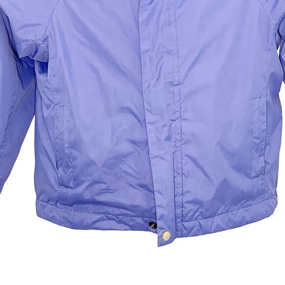 White Sierra Lined Jacket Kids Blue/Purple Zip Front XS (6/6X) - Picture 7 of 12
